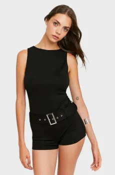 Женский черный комбинезон Черный M Tally Weijl SCBVIREVOLVA