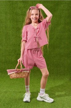 Набір: Блуза та Шорти - різнобарвний