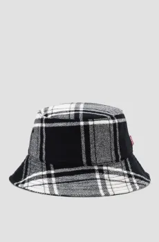 Женская шерстяная панама в клетку Разноцветный M Levi’s® 235930;14.159