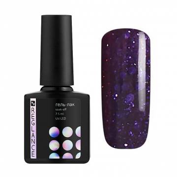 Гель-лак для ногтей Reglance Gel Polish 027 Фиолетовый с блестками, 7.5 мл Гель-лак для ногтей Reglance Gel Polish 027 Фиолетовый с блестками, 7.5 мл