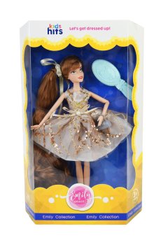 Кукла Kids Hits Emily Romantic в коробке, с 3 лет, 23*34.5*6.2 см (KH23/007)