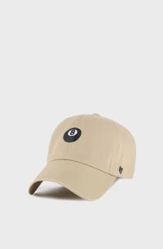 Бежевая кепка 8-BALL BASE RUNNER ICON Бежевый ONESIZE 47 Brand BSRIC1411GWS-KHI