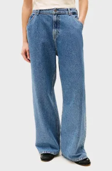 Женские синие джинсы TH X SRG DENIM PANTS Синий 34 Tommy Hilfiger WW0WW45563