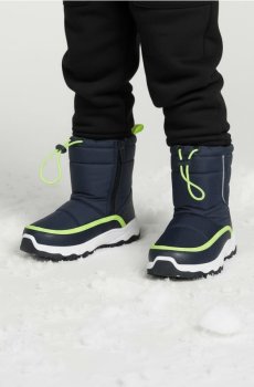 Снігові черевики з домішкою вовни - різнобарвний