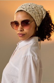 Сонячні окуляри - золотий