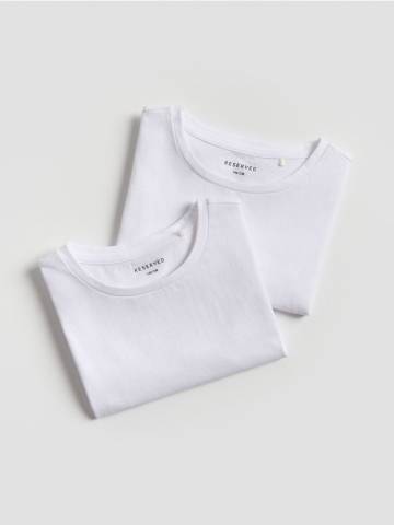 Reserved - Бавовняні футболки, 2 шт. - різнобарвний - 484FT-MLC