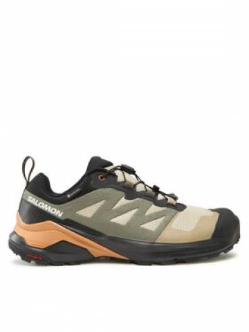 Salomon Взуття для бігу X-Adventure GORE-TEX L47321300 Коричневий Salomon Взуття для бігу X-Adventure GORE-TEX L47321300 Коричневий