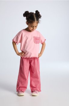 Reserved - Футболка з аплікацією - рожевий - 289HU-30X