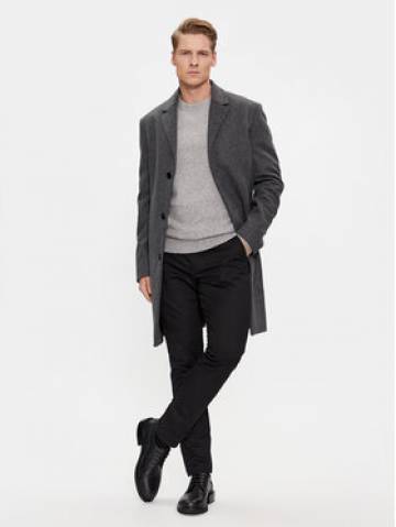 Calvin Klein Вовняне пальто K10K110462 Сірий Regular Fit Calvin Klein Вовняне пальто K10K110462 Сірий Regular Fit