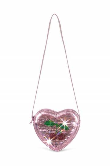 Детская сумочка Konges Sløjd TUT HEART SEQUIN BAG цвет розовый KS101719 Детская сумочка Konges Sløjd TUT HEART SEQUIN BAG цвет розовый KS101719