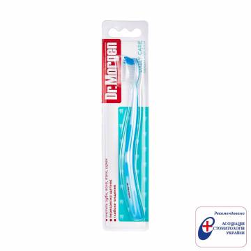Зубная щетка Dr. Morgen Daily Care средней жесткости, голубая, 1 шт Зубная щетка Dr. Morgen Daily Care средней жесткости, голубая, 1 шт