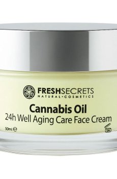 Крем для лица Madis Fresh Secrets Cannabis Oil 24h Well Aging Care Face Cream, 50 мл