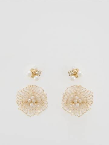 Reserved - Набір сережок - різнобарвний - 907CO-MLC