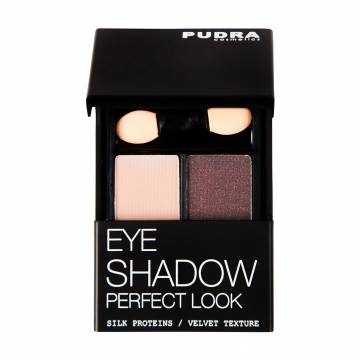 Компактные двойные тени для век Pudra Cosmetics Perfect Look Eye Shadow 07, 4.2 г Компактные двойные тени для век Pudra Cosmetics Perfect Look Eye Shadow 07, 4.2 г