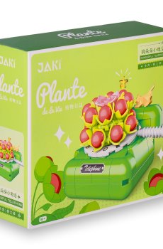 Детский конструктор JAKI Цветущий телефон, 360 деталей, от 8 лет (JK2718)