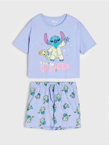 Двокомплектна піжама Stitch - блакитний Двокомплектна піжама Stitch - блакитний