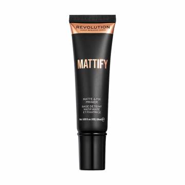 База под макияж Makeup Revolution London Mattify Primer Matte & Fix, 28 мл База под макияж Makeup Revolution London Mattify Primer Matte & Fix, 28 мл