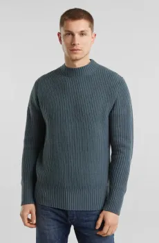 Мужской серый шерстяной свитер Essential r knit Серый L G-Star RAW D23731,D447