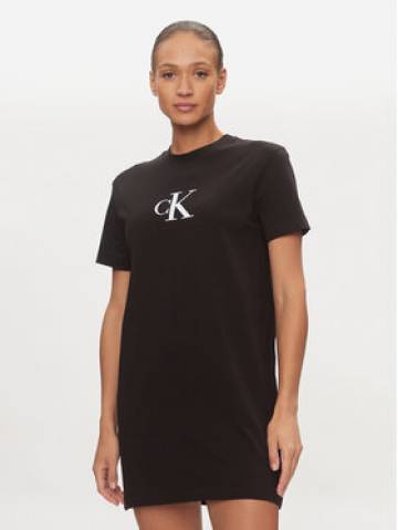 Calvin Klein Jeans Повсякденна сукня Satin J20J223434 Чорний Regular Fit Calvin Klein Jeans Повсякденна сукня Satin J20J223434 Чорний Regular Fit