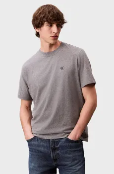 Мужская серая футболка SS EASY Серый S Calvin Klein Jeans LV04RC275G