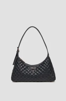 Женская черная сумка Черный ONESIZE Guess HWEQG9.54117;BLA