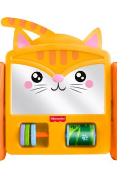 Игрушка-каталка Fisher-Price Активный котенок, от 3 месяцев (JLF98)