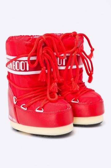 Moon Boot - Зимние сапоги dziecięce Nylon Rosso Moon Boot - Зимние сапоги dziecięce Nylon Rosso