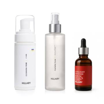 Комплекс для нормального типу шкіри з азелаїновою кислотою Hillary Skincare Set for Normal Skin with Azelaic Acid Комплекс для нормального типу шкіри з азелаїновою кислотою Hillary Skincare Set for Normal Skin with Azelaic Acid