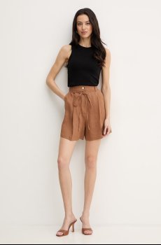 Льняные шорты Marella ZANNATA