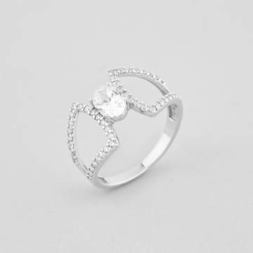 Серебряное кольцо Minimal 19095р-16 16 Серебряное кольцо Minimal 19095р-16 16