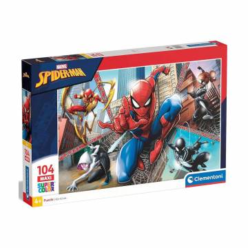 Пазлы Clementoni серии Maxi Marvel Spider-Man, 62*42 см, от 4 лет, 104 элемента (23734) Пазлы Clementoni серии Maxi Marvel Spider-Man, 62*42 см, от 4 лет, 104 элемента (23734)