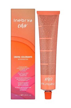 Перманентная крем-краска для волос Inebrya Color 9/13 Very Light Blonde Ash Golden, 100 мл