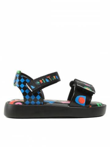 Melissa Босоніжки Mini Melissa Pula Pula + Fabula Bb 33943 Чорний Melissa Босоніжки Mini Melissa Pula Pula + Fabula Bb 33943 Чорний