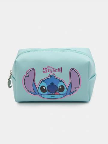 Косметичка з принтом Stitch - блідо-бірюзовий Косметичка з принтом Stitch - блідо-бірюзовий
