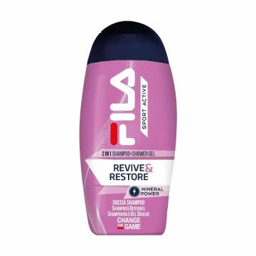 Парфюмированный шампунь-гель для душа Fila Sport Active Revive & Restore женский, 250 мл Парфюмированный шампунь-гель для душа Fila Sport Active Revive & Restore женский, 250 мл