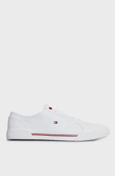 Мужские белые кеды CORE CORPORATE VULC CANVAS Белый 41 Tommy Hilfiger FM0FM04560