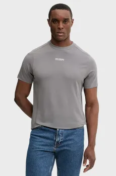 Мужская серая футболка Серый S Karl Lagerfeld 561221.755042;940