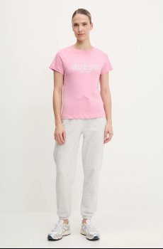 Хлопковая футболка Guess NARCISO