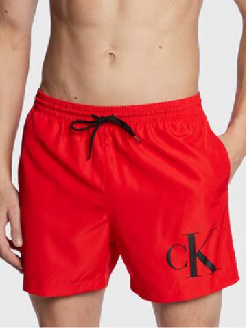 Calvin Klein Swimwear Шорти для плавання KM0KM00849 Червоний Regular Fit Calvin Klein Swimwear Шорти для плавання KM0KM00849 Червоний Regular Fit