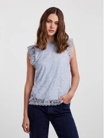 Pieces Блузка 17120454 Блакитний Regular Fit Pieces Блузка 17120454 Блакитний Regular Fit