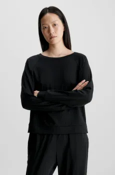 Женский черный свитшот L/S SWEATSHIRT Черный M Calvin Klein 000QS7003E