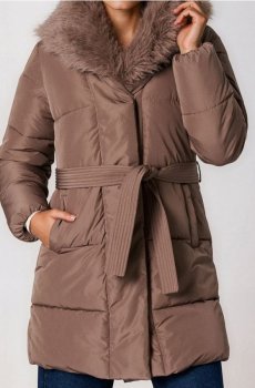 Пальто - коричневий