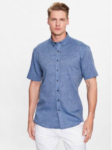 Lindbergh Сорочка 30-203345A Голубий Slim Fit Lindbergh Сорочка 30-203345A Голубий Slim Fit