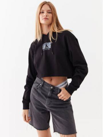Calvin Klein Jeans Світшот J20J221332 Чорний Regular Fit Calvin Klein Jeans Світшот J20J221332 Чорний Regular Fit