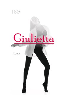 Колготки женские Giulietta Calze Collants Lana 180 DEN Nero, размер 5