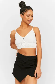 Женская черная юбка-шорты Черный M Tally Weijl SSHVIKNOTTI