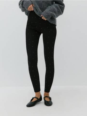 Reserved - LADIES` TROUSERS - чорний - 8187B-99X Reserved - LADIES` TROUSERS - чорний - 8187B-99X