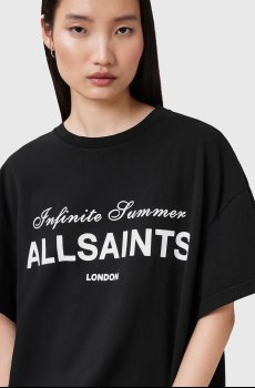 Хлопковая футболка AllSaints AVRI
