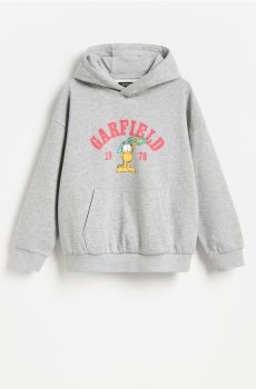 Reserved - Світшот Garfield - світло-сірий - 425JW-09M