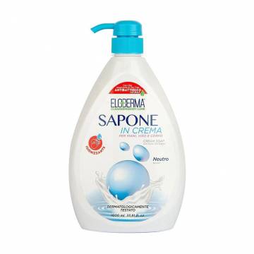 Антибактериальное жидкое крем-мыло для рук Eloderma Liquid Soap Нежность, 1 л Антибактериальное жидкое крем-мыло для рук Eloderma Liquid Soap Нежность, 1 л